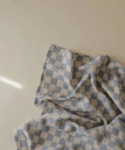 Mushie Organic Cotton Muslin Swaddle Blanket