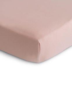 Mushie Stretchy Organic Crib Sheet