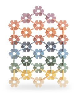 Mushie HEX Connect Building Toy Set
