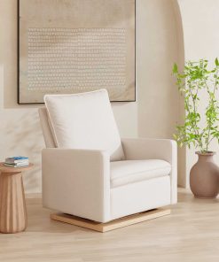 Cali Pillowback Chair and a Half Glider in Eco-Performance Fabric | Water Repellent & Stain Resistant