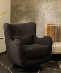Solstice Swivel Glider in Boucle