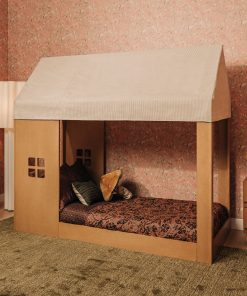 Uchi Canopy for Montessori-Inspired House Twin Bed