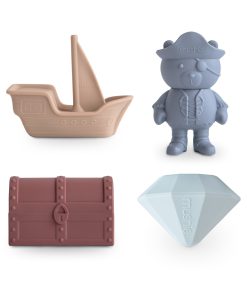 Mushie Vehicles Mold Free Bath Play Set