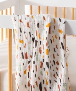 Swaddle in GOTS Certified Organic Muslin Cotton