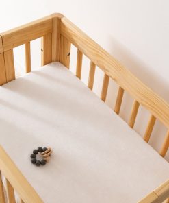 All-Stages Bassinet Sheet in GOTS Certified Organic Muslin Cotton