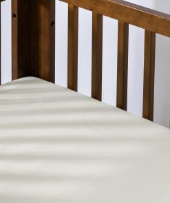 All-Stages Midi Crib Sheet in GOTS Certified Organic Brushed Cotton