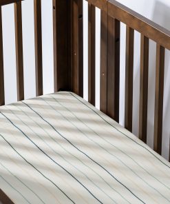 Crib Sheet in GOTS Certified Organic Brushed Cotton