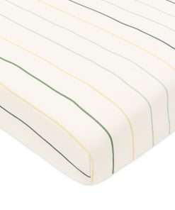 Mini Crib Sheet in GOTS Certified Organic Brushed Cotton